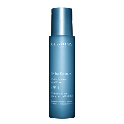 Immagine di CLARINS | Hydra Essentiel Fluide Fondant SPF 15 Fluido Idratazione Intensa per pelle normale o mista Filtro SPF 15