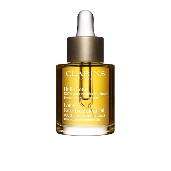 Immagine di CLARINS | Huile Lotus Olio Viso 100% puri estratti di piante pelle mista o grassa