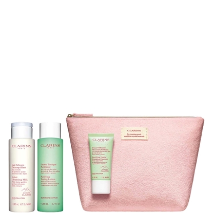 Immagine di CLARINS | Cofanetto Démaquillage idéal Cleansing Kit per pelle mista e grassa