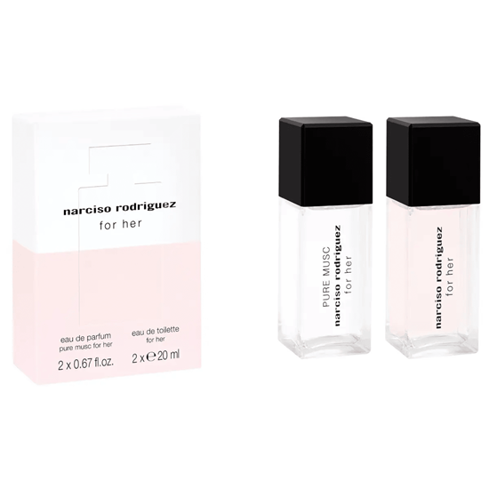 Immagine di NARCISO RODRIGUEZ | Narciso Duo for Her Eau de Toilette + for Her Pure Musc Eau de Parfum